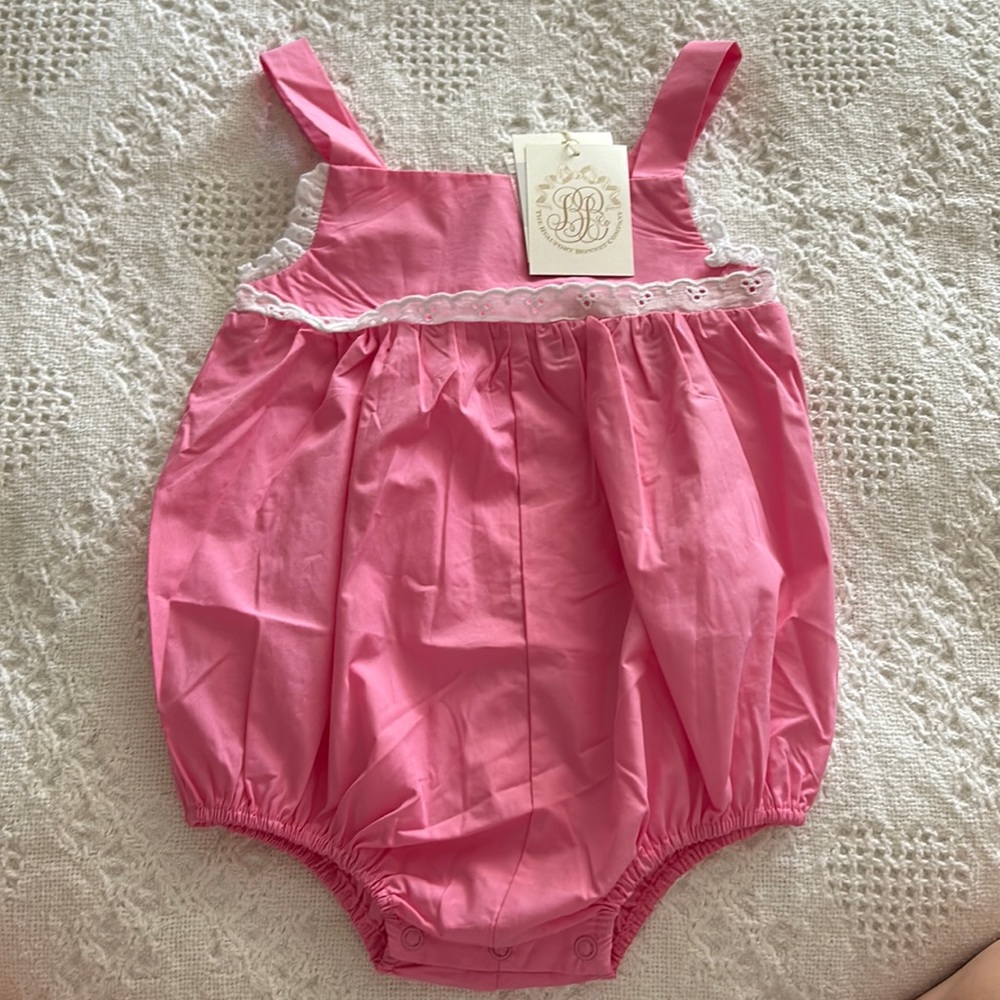 TBBC hot pink bubble 18-24 mo